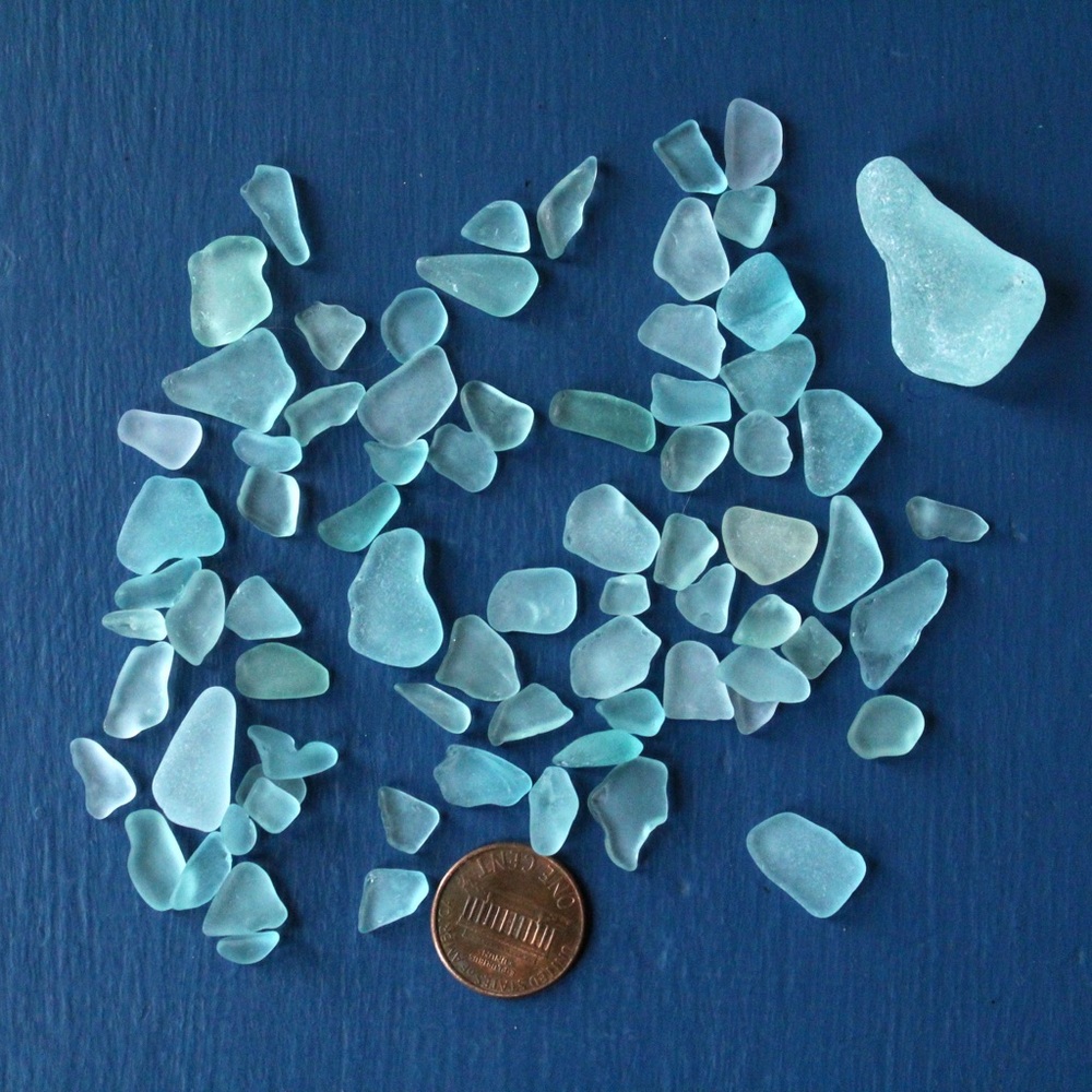 light blue seaglass